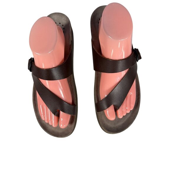 New Mephisto Women's 42 Helen Sandal Chestnut Brown MSRP$175 - Picture 6 of 9